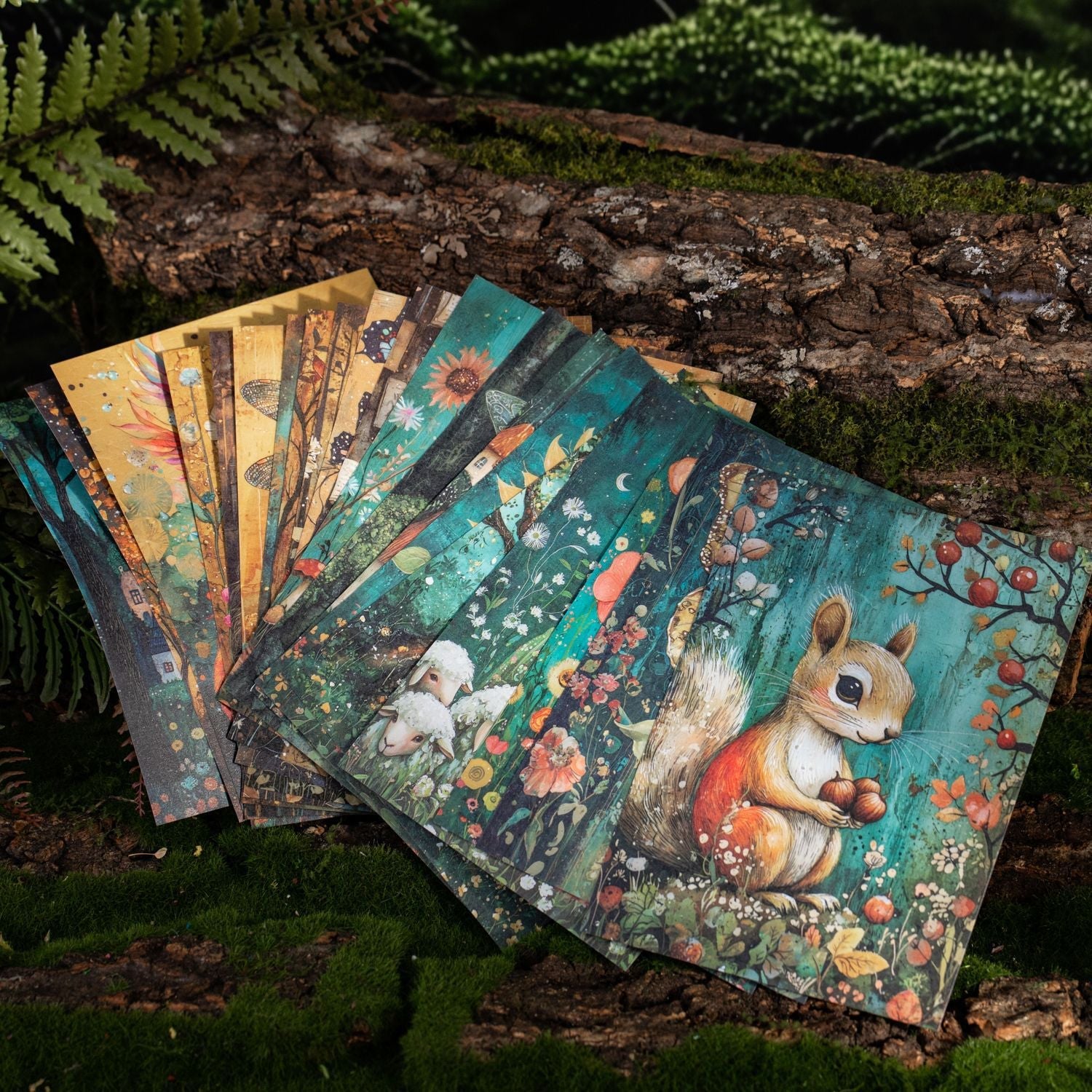 60pcs Fairy Tale Secrets Decorative Stickers Set A6 Size