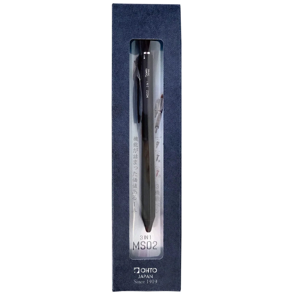 OHTO Japan MS02 3IN1 Multi Function Pen