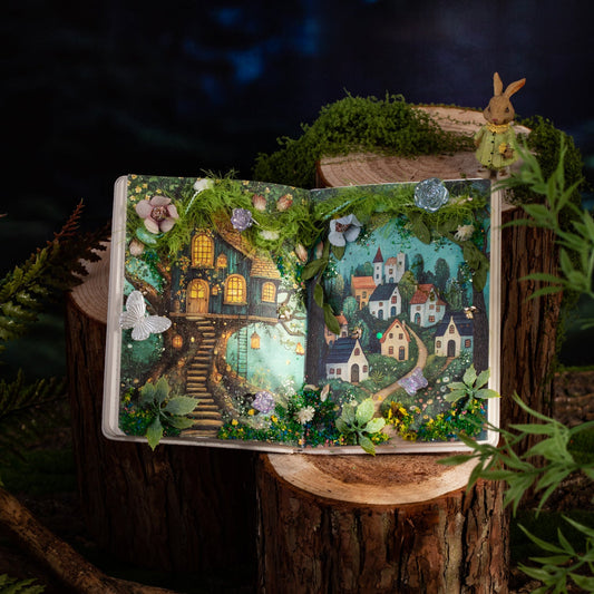 60pcs Fairy Tale Secrets Decorative Stickers Set A6 Size