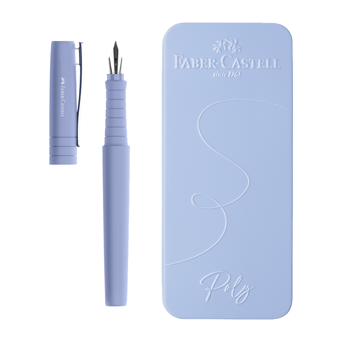 Faber-Castell Poly Ball Fountain Pen Fine Nib - TTpen