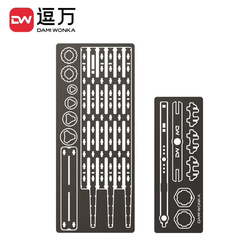 Dami Wonka DIY Stainless Steel Modular Ballpoint Pen Black