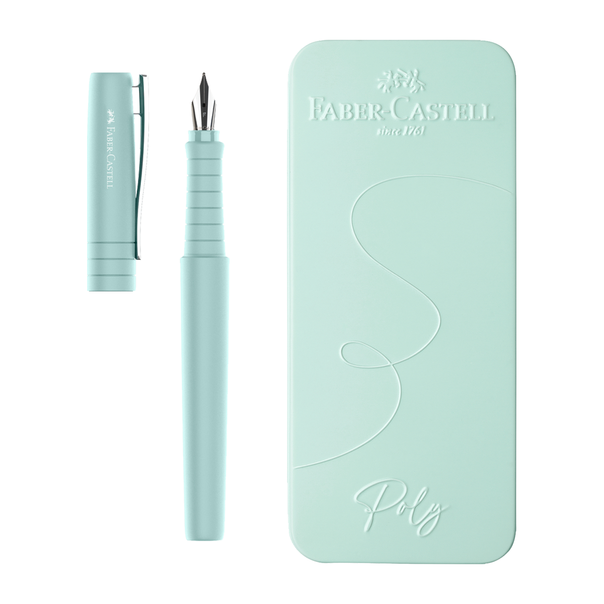 Faber-Castell Poly Ball Fountain Pen Fine Nib - TTpen
