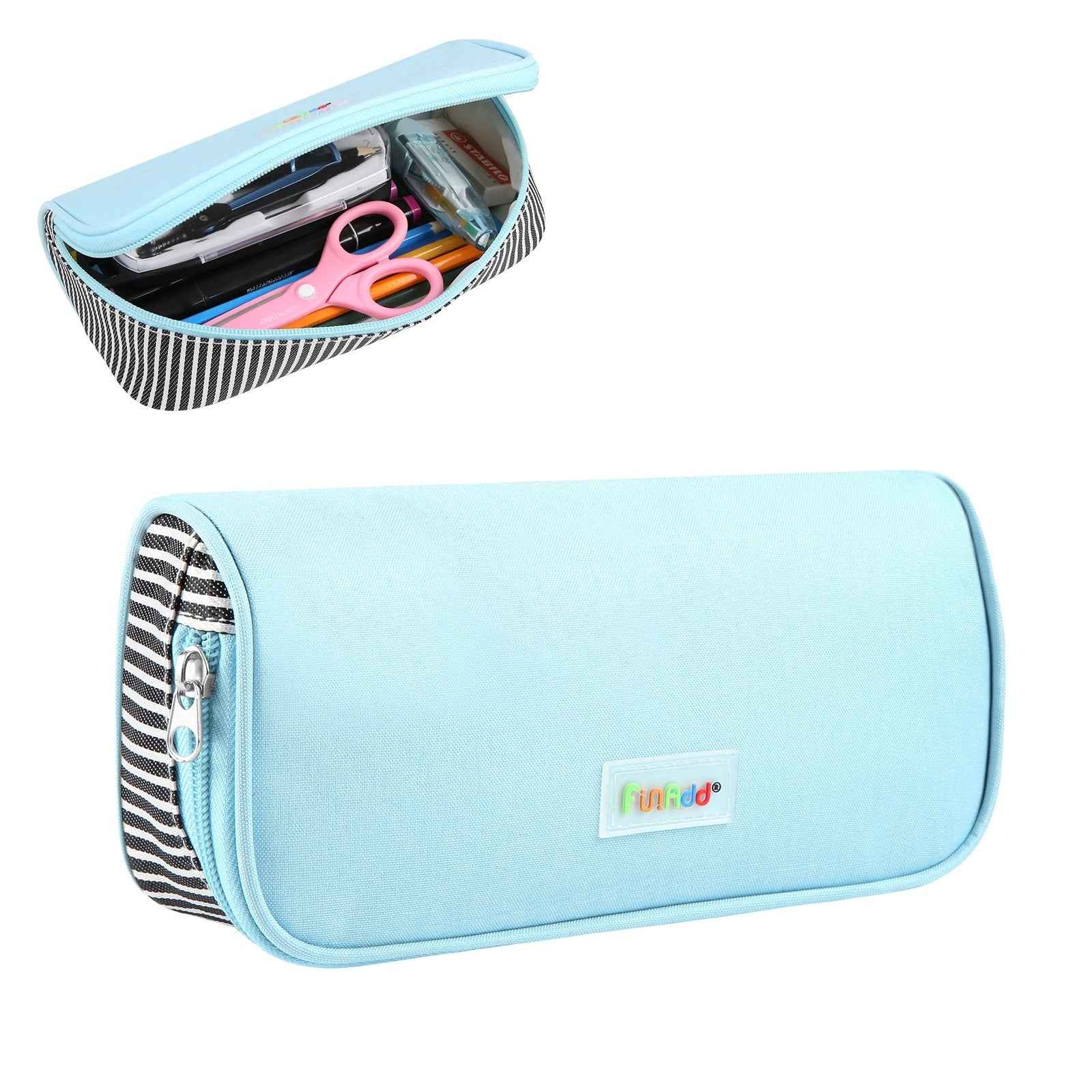 FunAdd Portable Large Pencil Case for Teen Boys Girls - TTpen