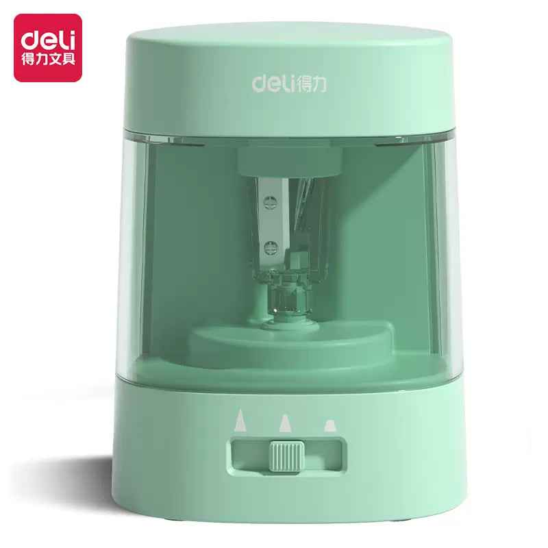 DELI 68659 Electric Pencil Sharpener USB & Battery Operated - TTpen