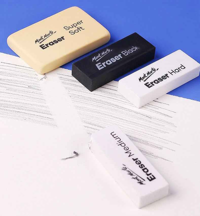 Mont Marte Artists Eraser Pack 4PCS - TTpen