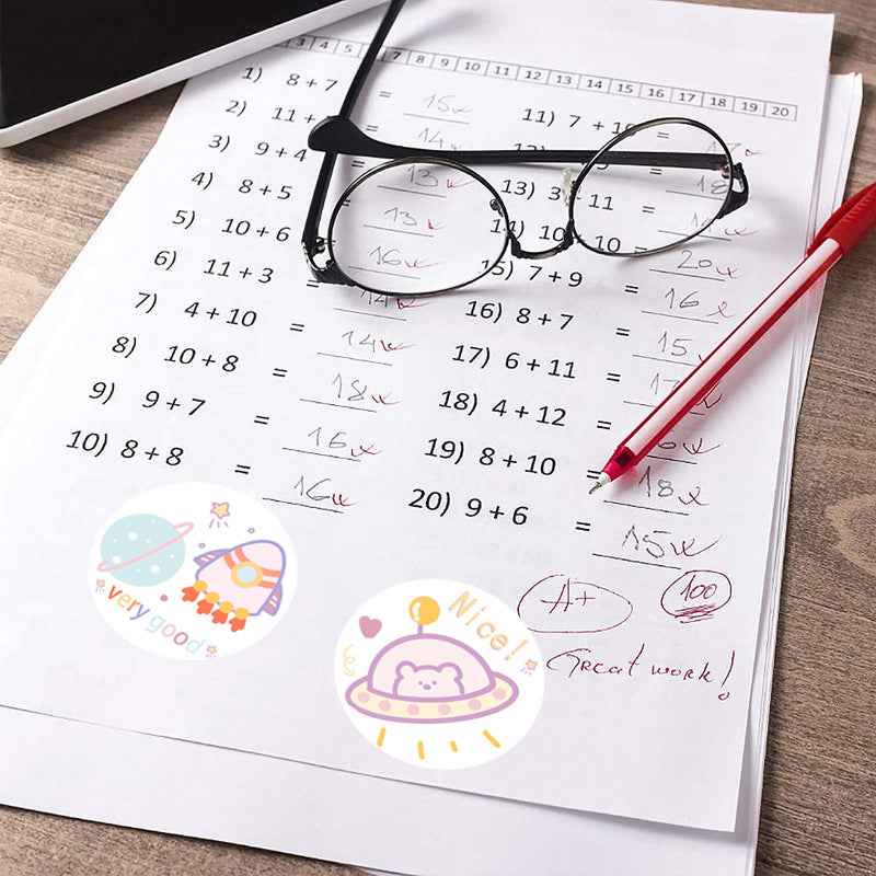 1000pcs Space Astronauts Stickers,1 inch - TTpen