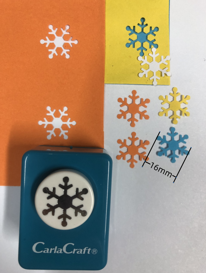 CARL Craft Mini Punch Japan Selection Snowflake - TTpen