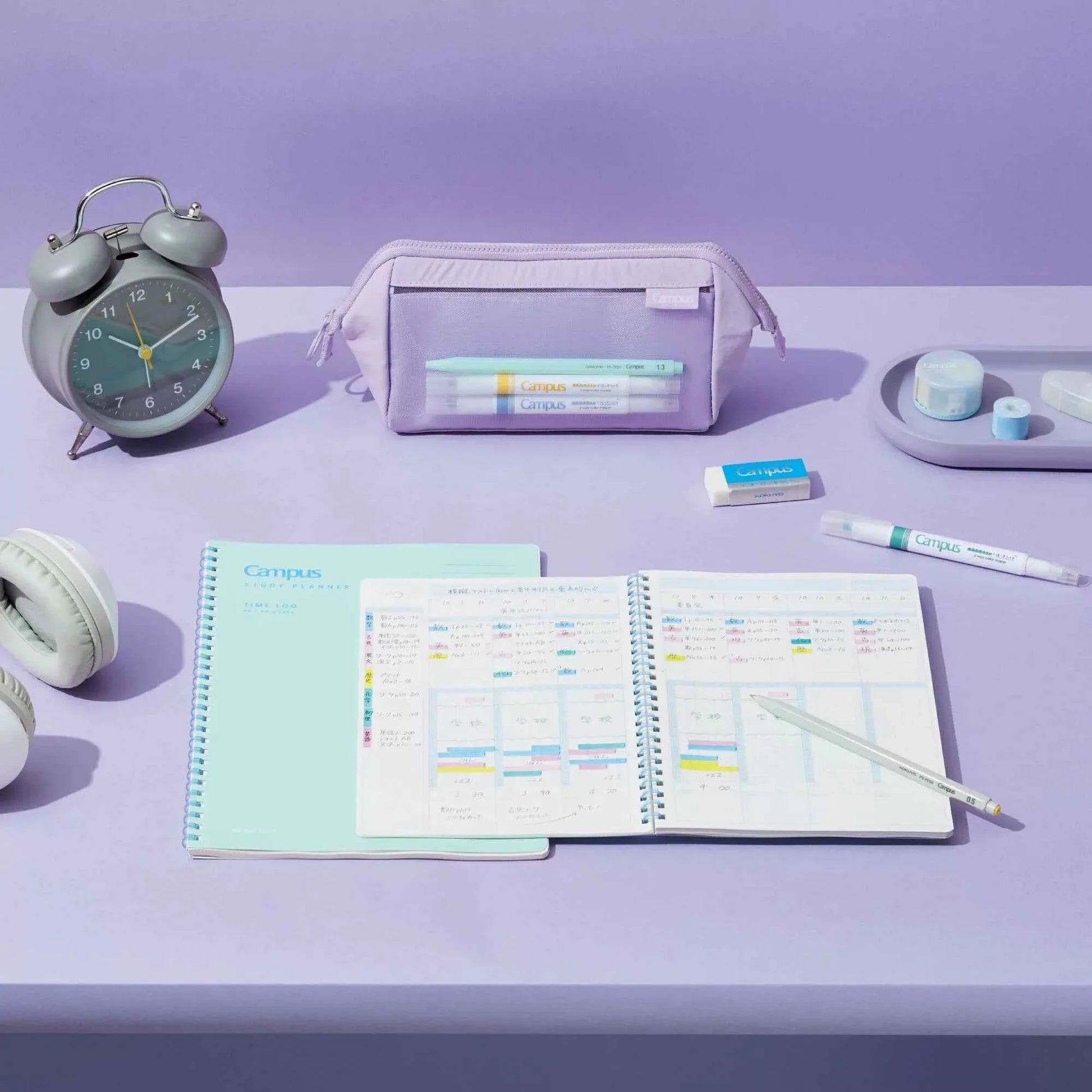 KOKUYO Campus Stamen Pen Case Pencil Pouch