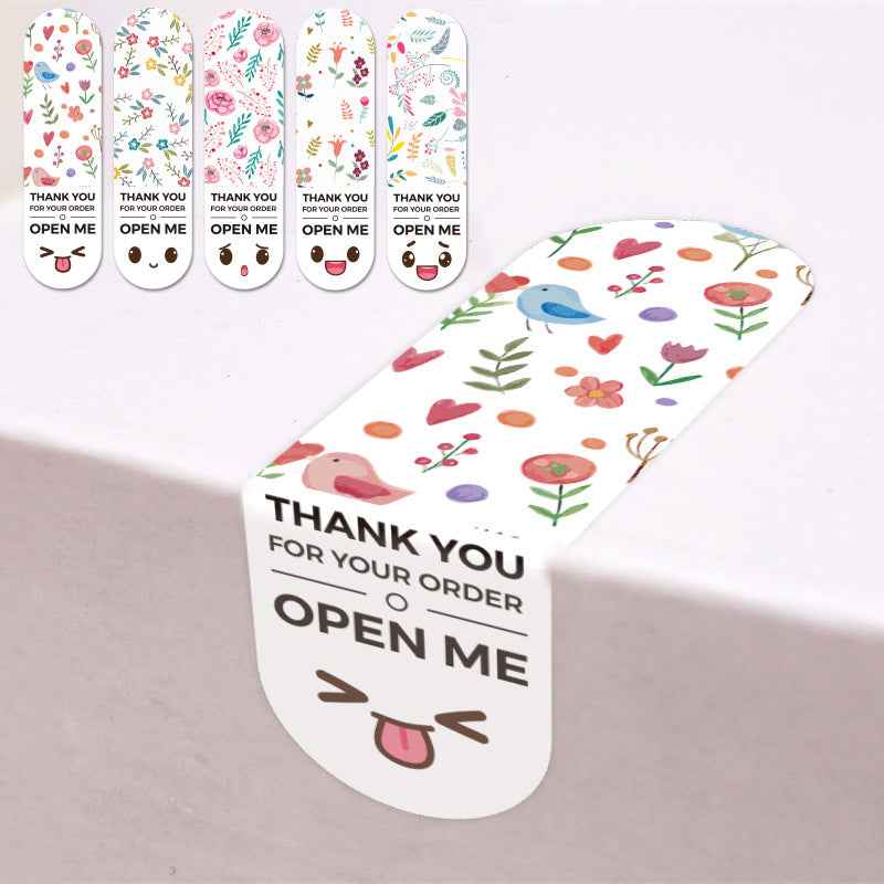 300Pcs Thank You for Your Order Stickers for Small Business Packaging - TTpen