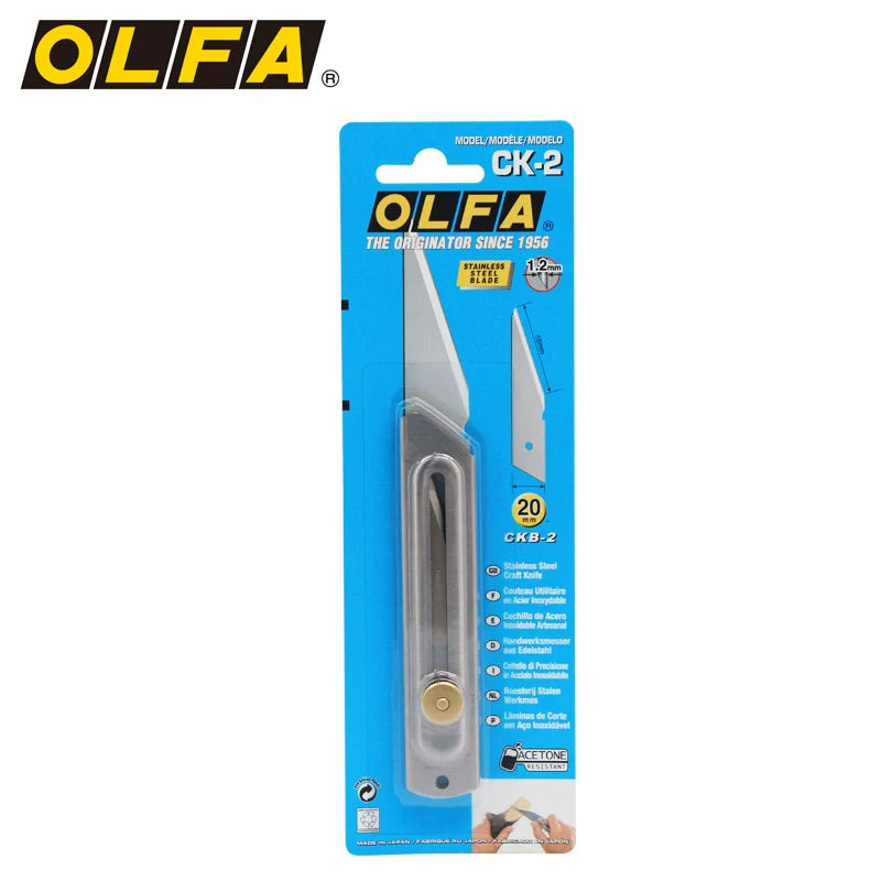 Olfa Japan CK-2 Craft Knife Stainless Steel Cutting Tool