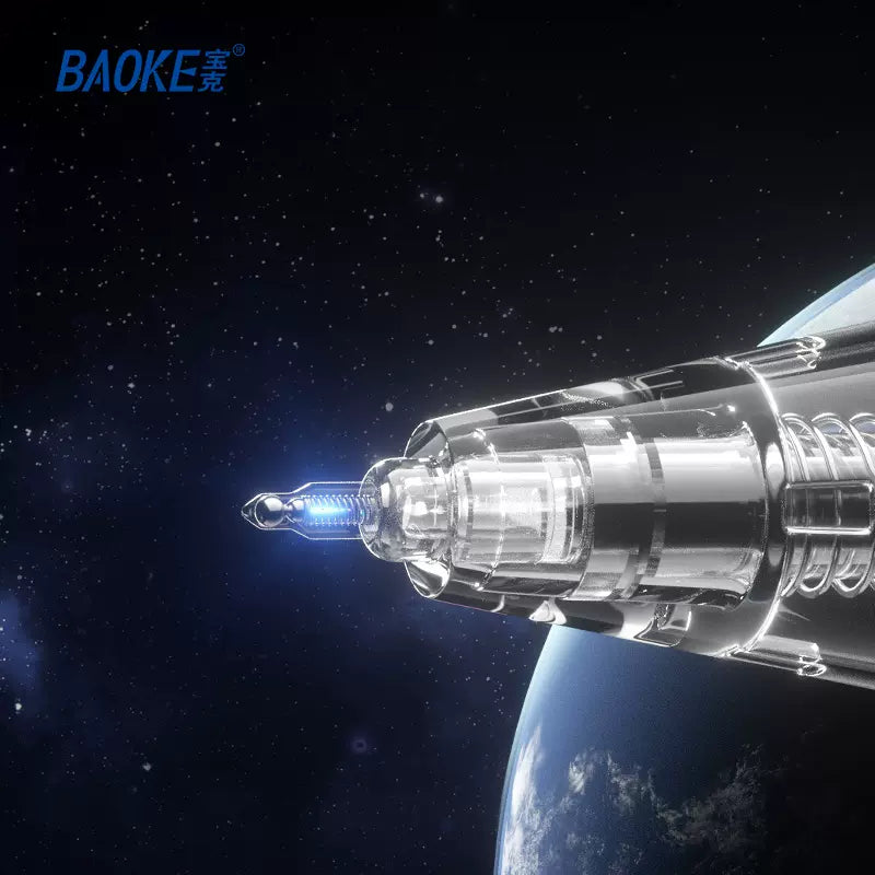 Baoke BK121 Roller Pen 0.5mm Black Ink 12pcs