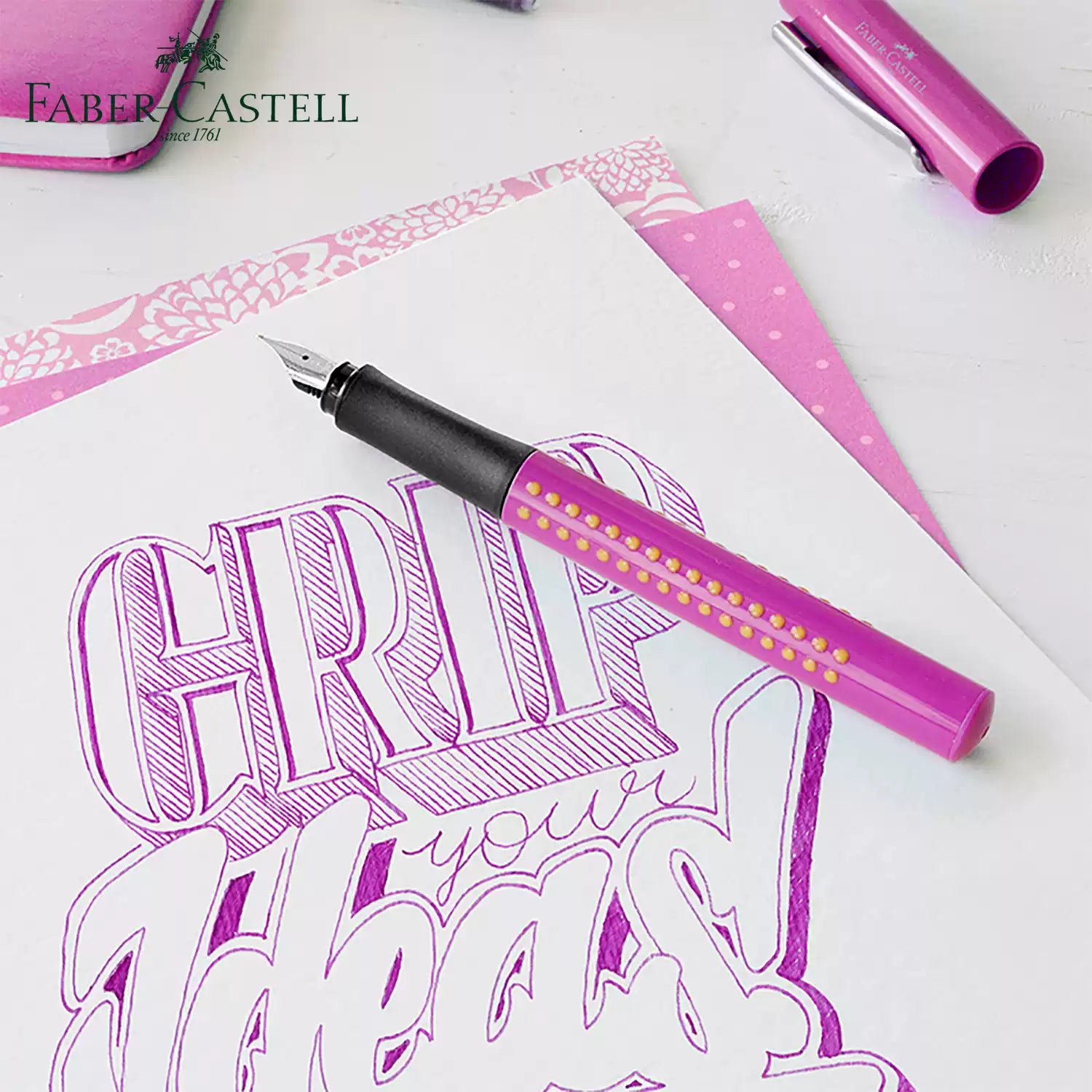 Faber-Castell Grip Fountain Pen Fine Nib - TTpen