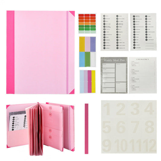 In Case Go Missing Binder Viral TikTok Folio - TTpen