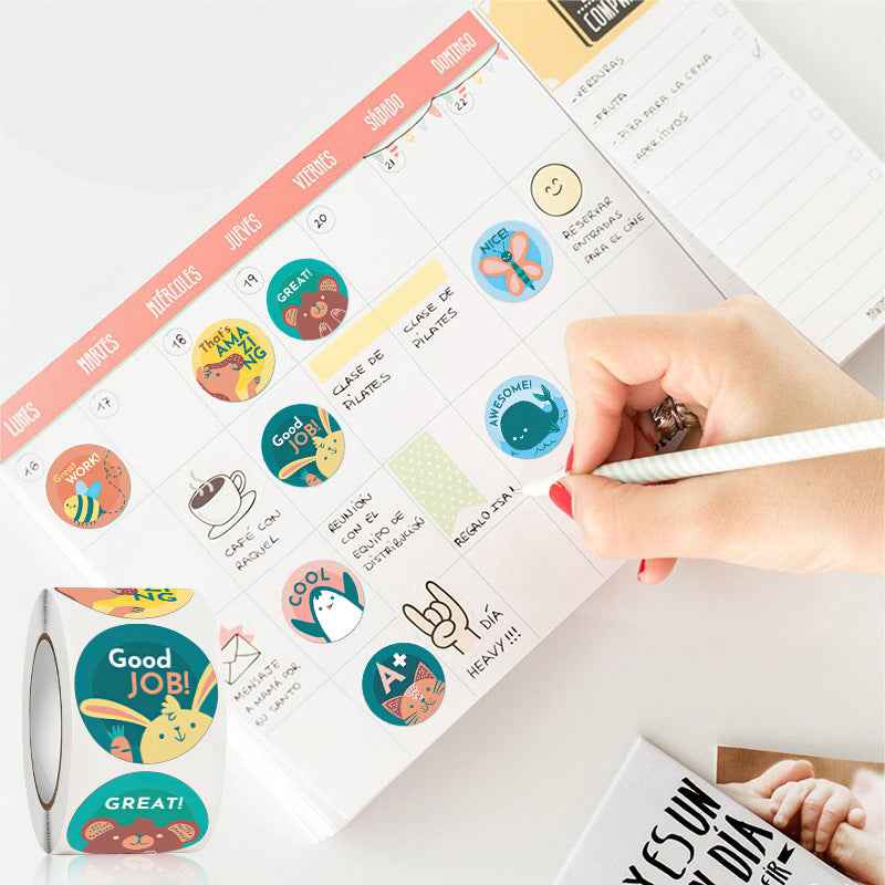 1500Pcs Teacher Reward Stickers for Kids,1 inch - TTpen
