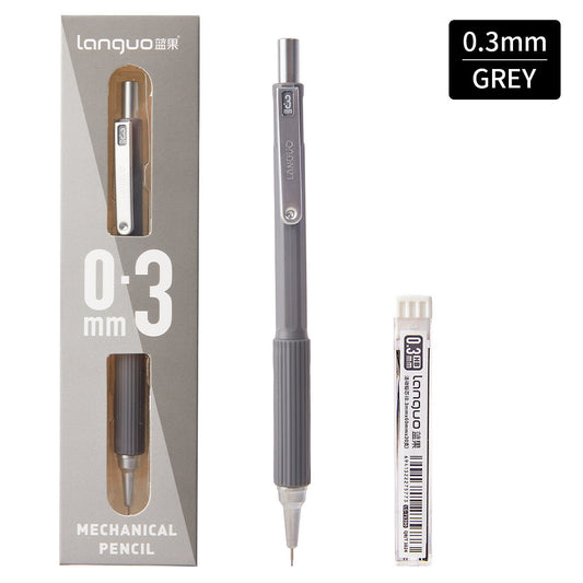 Low-Center Gravity Metal Mechanical Pencil with Leads Set 0.3mm/0.5mm