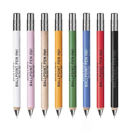 Mark's Style Days Gel Wooden Ballpoint Pen 0.5mm