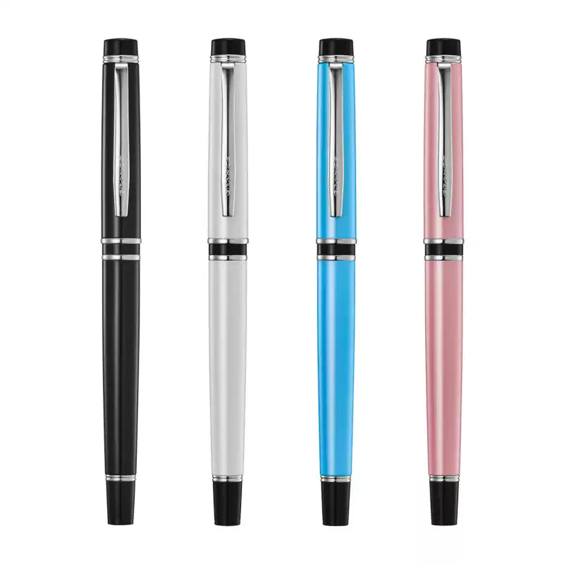 PILOT Grance Fountain Pen,Silver Alloy Fine Nib