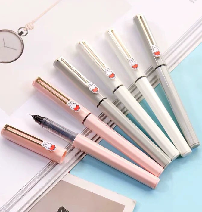 M&G Miffy Dick Bruna Limited Edition Needle Gel Pen Set 12 Pack