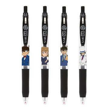 ZEBRA Sarasa Clip Ballpoint Pen Detective Conan 4 Pack