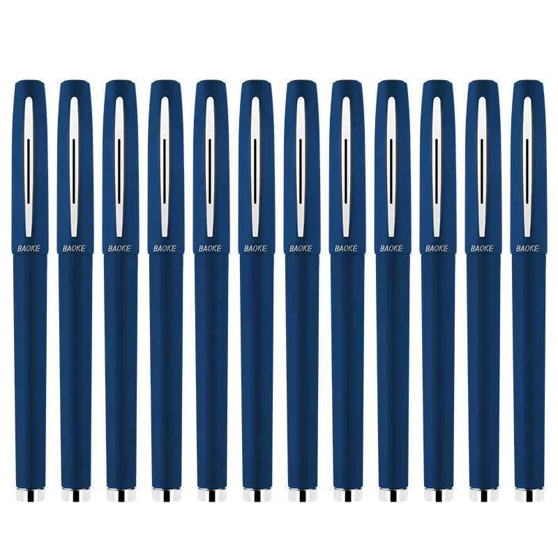 Baoke PC1828 Gel Ink Pens 0.5mm-Pack Of 12