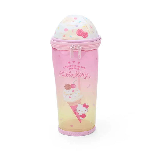 Sanrio Ice Cream Cup Pencil Case PVC Stationery Organizer
