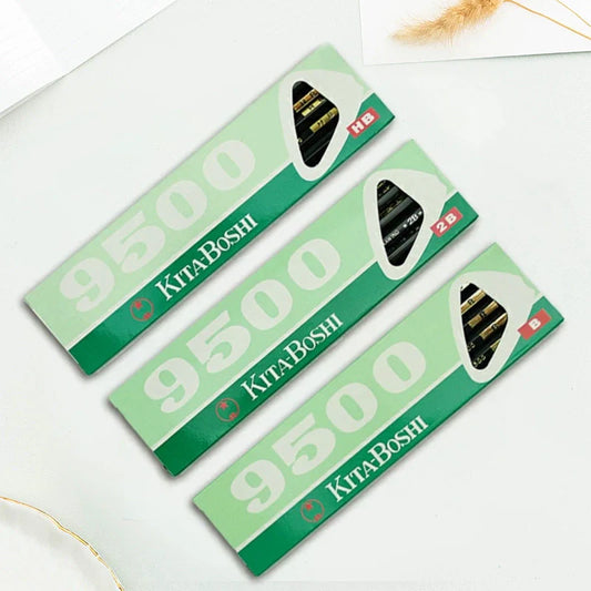 Kita-Boshi 9500 Wooden Pencil 1 Dozen Pack HB/B/2B