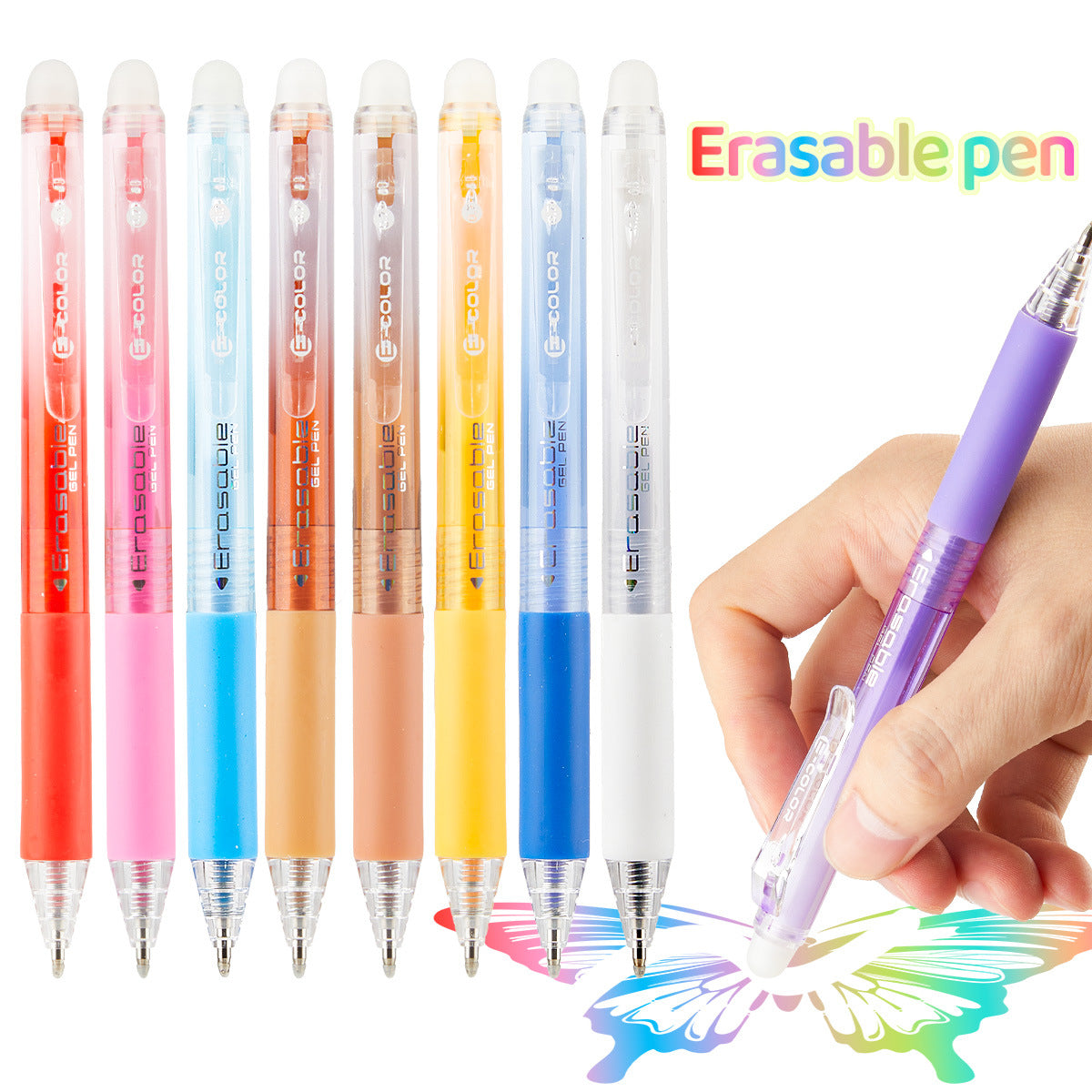 SHANDS 12/24/36 Colors Click Erasable Gel Pens