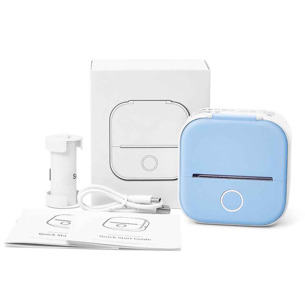 Phomemo T02 Inkeless Bluetooth Thermal Sticker Printer with 1 Roll Paper - TTpen