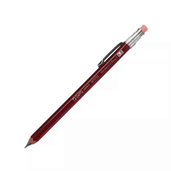 OHTO WN02 Wooden Pencil-Shaped Mechanical Pencil 0.5MM