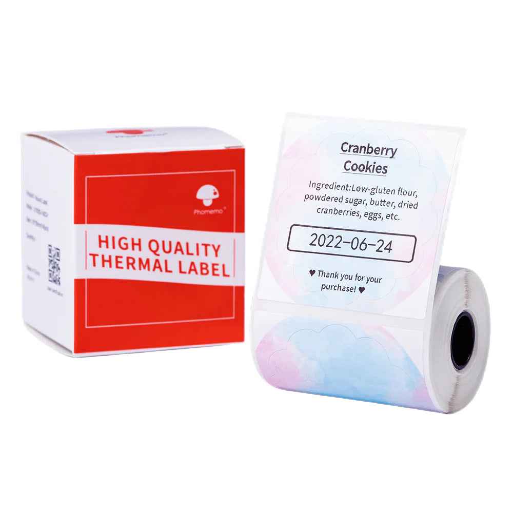 Phomemo 50x50mm Thermal Round Gradient Color Label for M110/M120/M200/M220 - TTpen