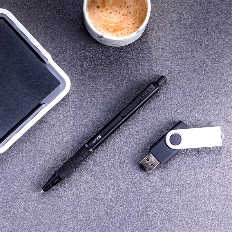 Zebra Pen G-750 Retractable Gel Pen Plus Black and Blue Refill