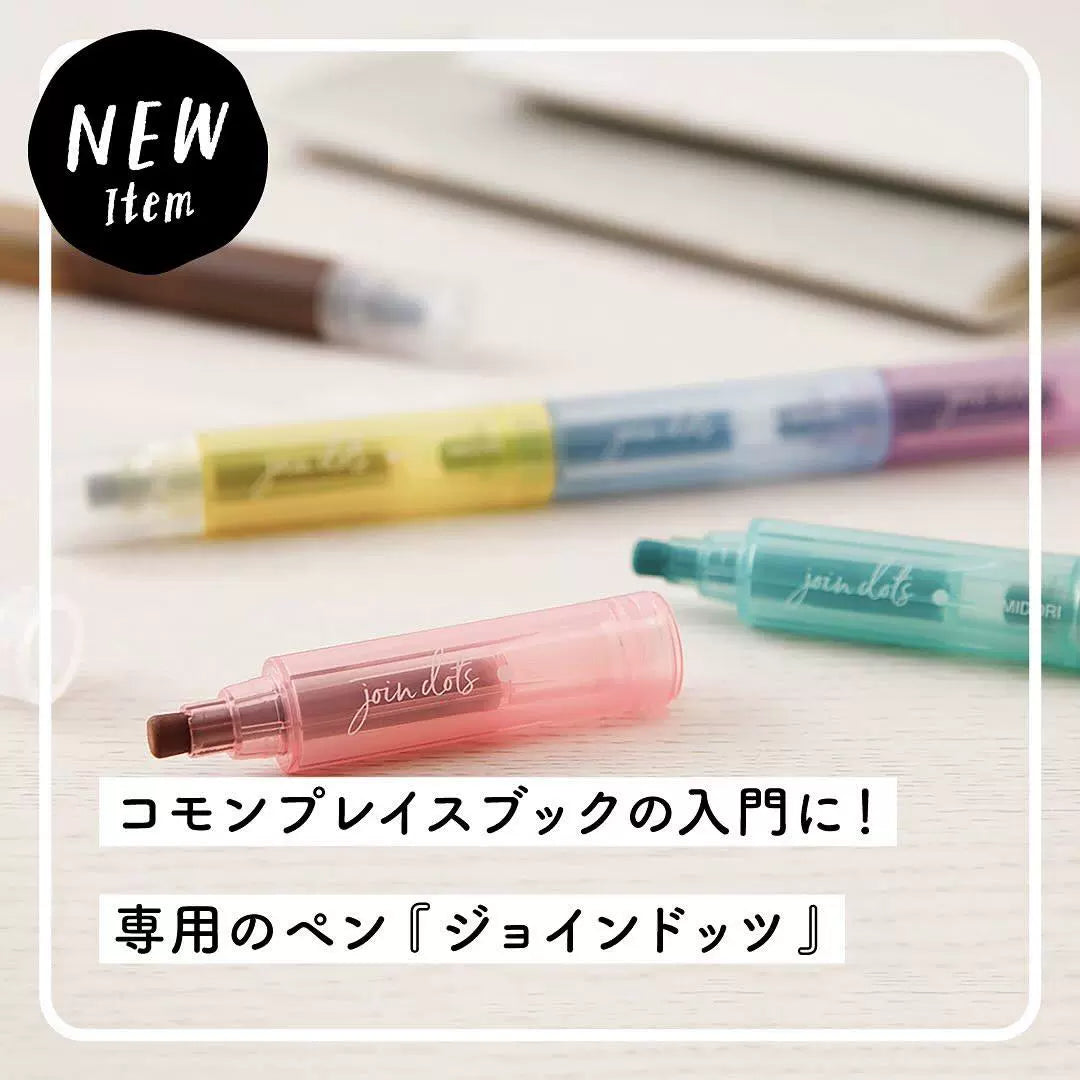 Midori DESIGNPHIL Join Dots Marker Pen 3in1