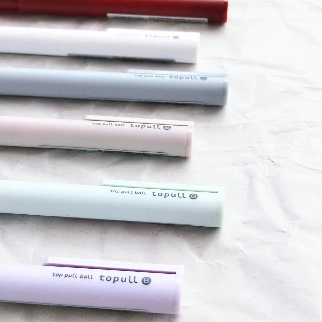 Sun-Star Topull B Ballpoint Pen Black Ink 0.5MM