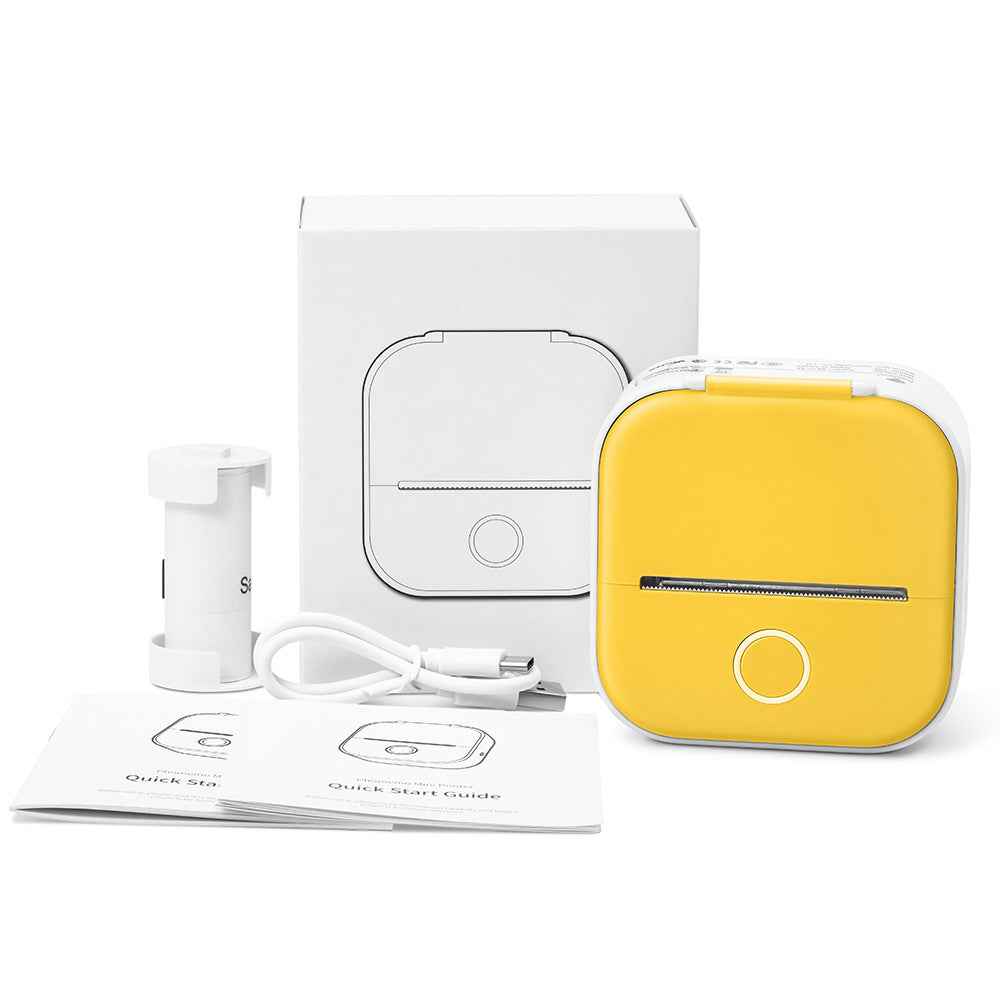 Phomemo T02 Inkeless Bluetooth Thermal Sticker Printer with 1 Roll Paper - TTpen