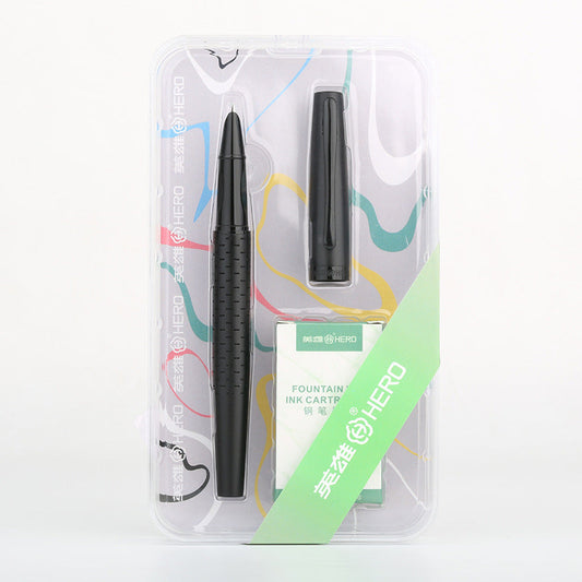 Hero Allure Smooth Ink Cartridge Pen Set Black