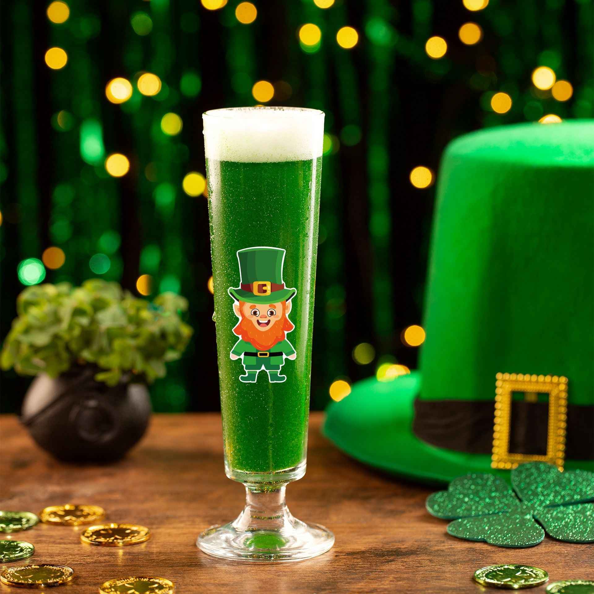 24 Sheets St Patricks Day Stickers for Kids Cards Crafts - TTpen