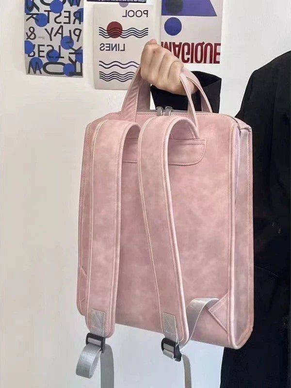 Pink Laptop Backpack and Tote Bag for Women 14 INCH Laptop