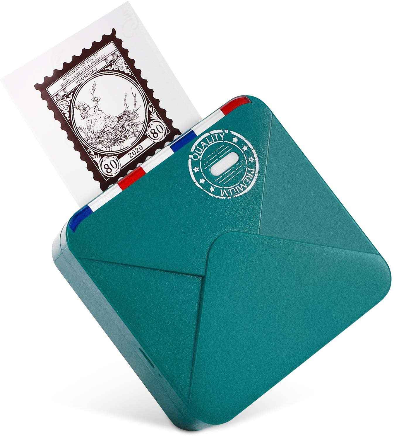 Phomemo M02S HD Bluetooth Thermal Photo Printer with 1 Roll Paper - TTpen