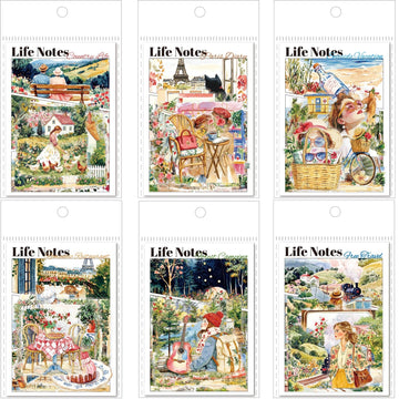 150-Piece Life Notes PET Sticker Tape Set for Journaling Planners DIY Crafts