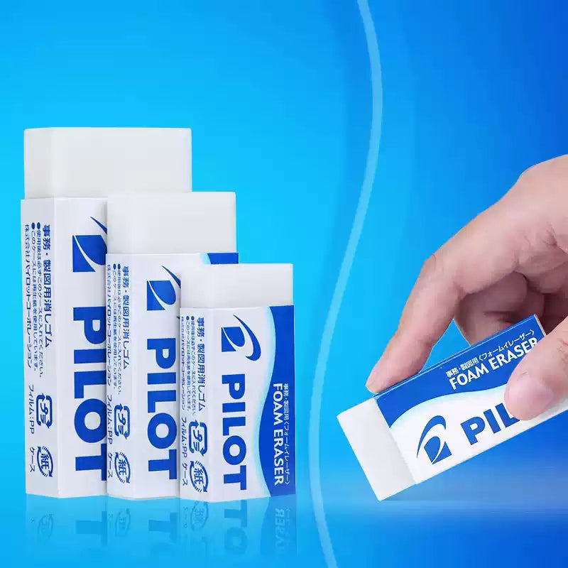 Pilot Foam Eraser 3 Pack