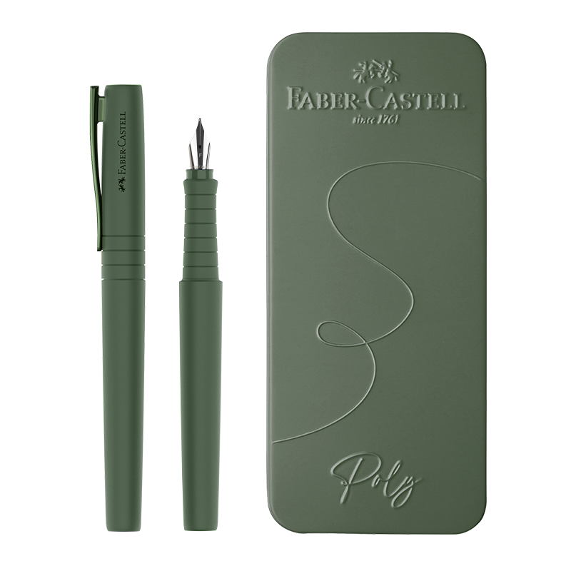 Faber-Castell Poly Ball Fountain Pen Fine Nib - TTpen