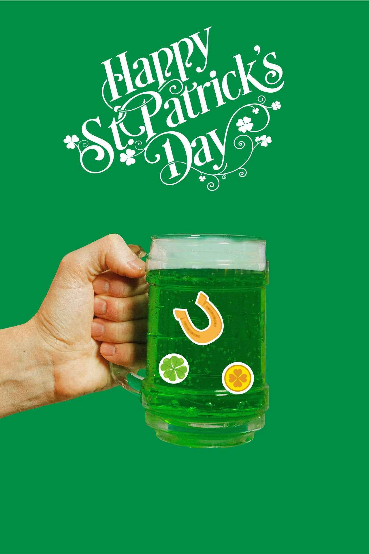32 Sheets St Patricks Day Stickers for Kids Cards Crafts - TTpen