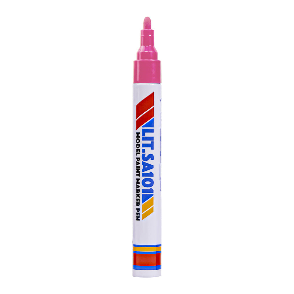 2pcs Model Paint Marker Pens Oil Based Pink