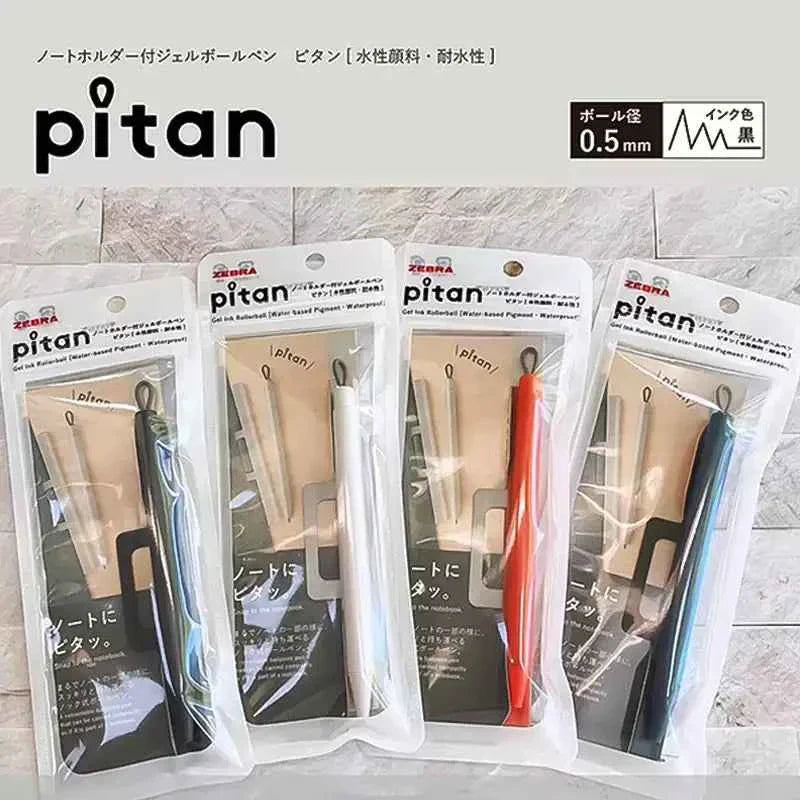Zebra Pitan Gel Ink Rollerball Pen with Magnet Holder - 0.5 mm