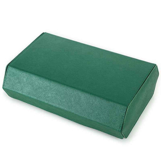 Genuine Leather Hexagon 8-Watches Roll Case