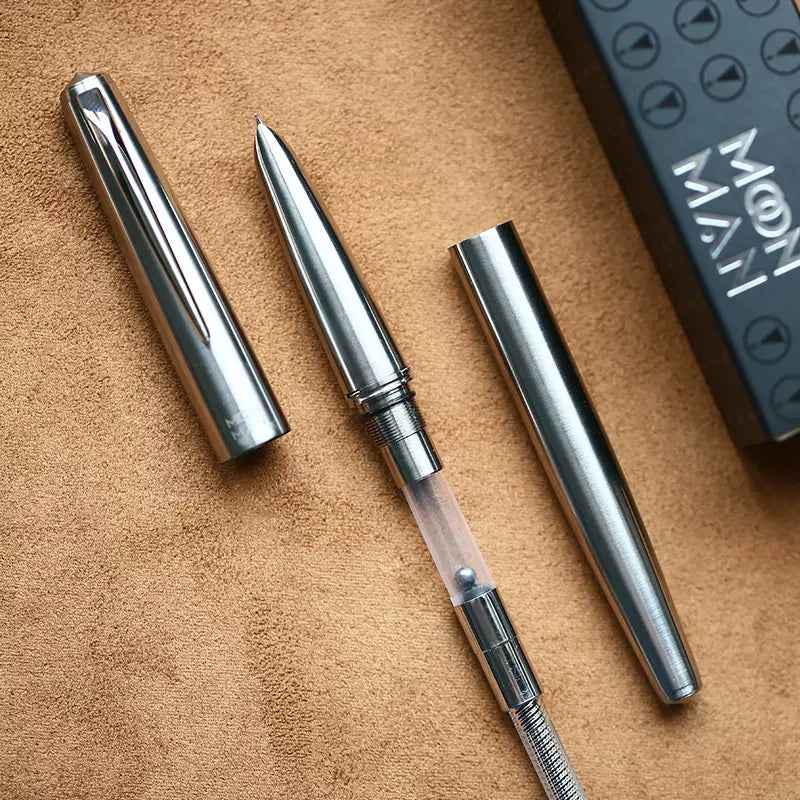 Majohn TI200 Titanium Alloy Fountain Pen Iridium Fine Nib - TTpen