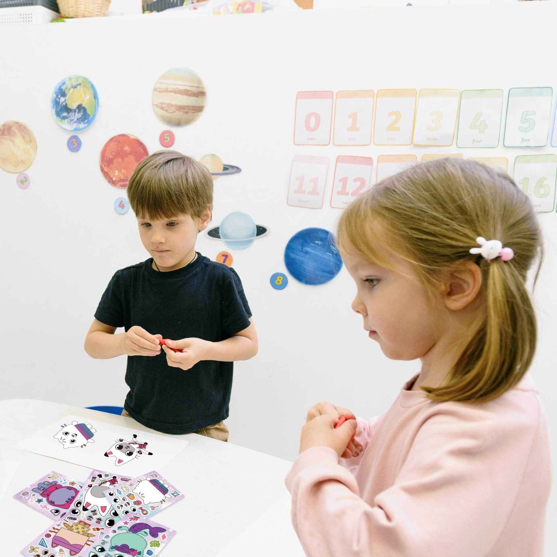 24 Sheets Gabby’s Dollhouse Stickers for Kids - TTpen