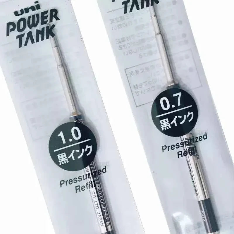 Uni Power Tank Smart Series Ballpoint Pen Refill - 0.7/1.0mm - Black