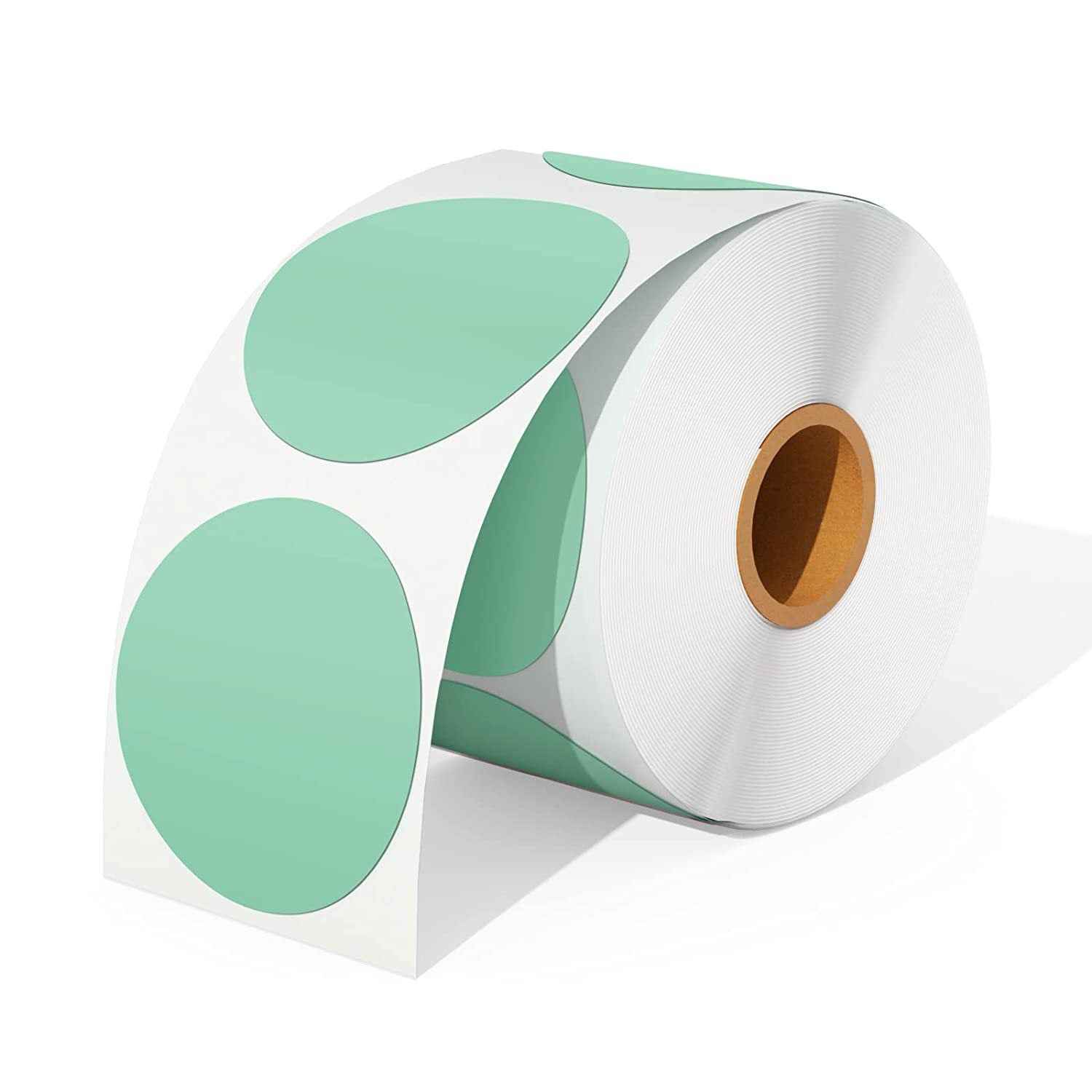 500pcs 2 inch Circle Color Direct Thermal Stickers Shipping Labels - TTpen