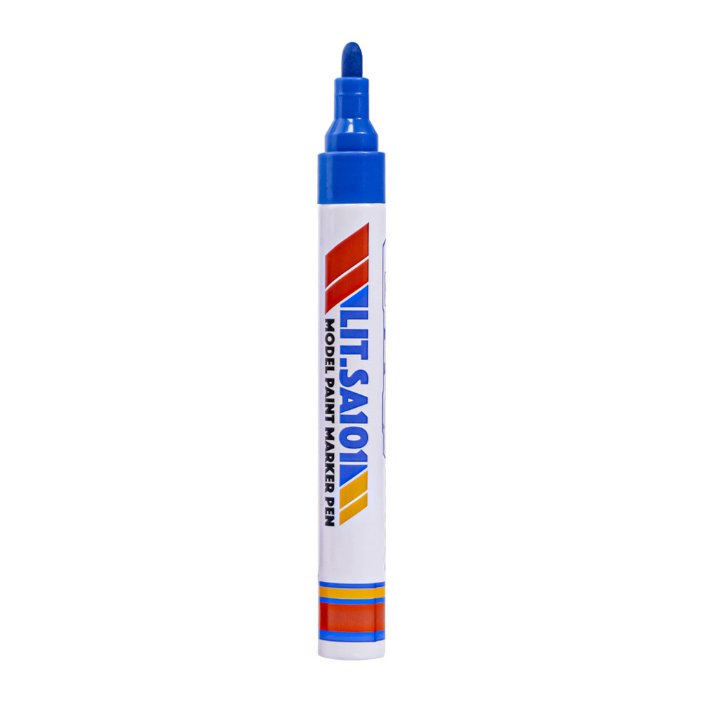 2pcs Model Paint Marker Pens Oil Based Blue